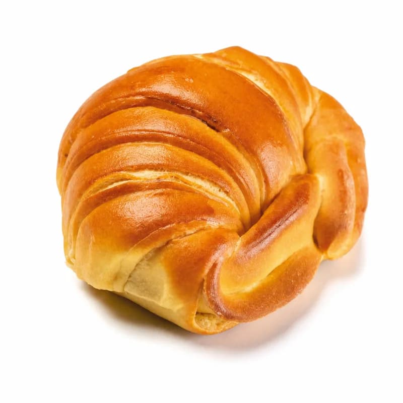 Croissant Simples Brioche Cozido