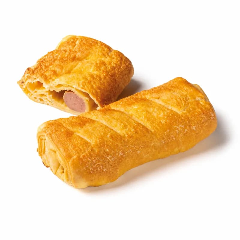 Folhado de Salsicha
