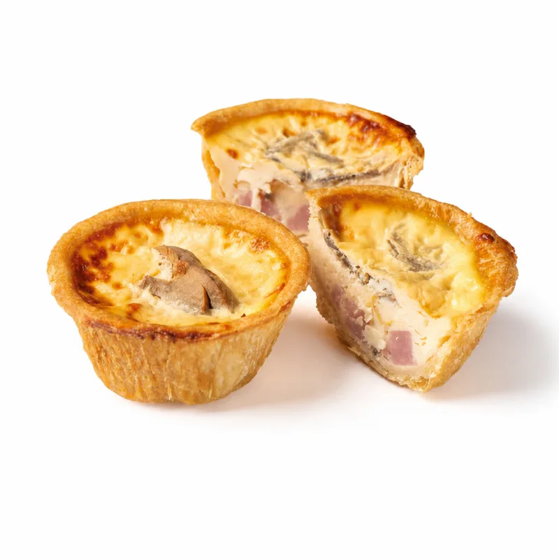Quiche Cogumelos/Fiambre